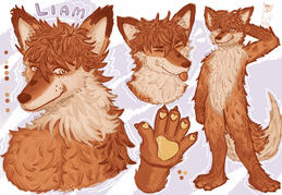 Rendered + Full body + Headshot x2 + Additional character + Simple Background
